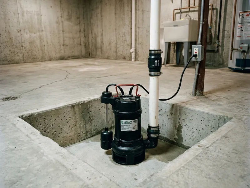 Sump Pump Installation Plumber in Crane, IN